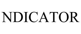 NDICATOR trademark