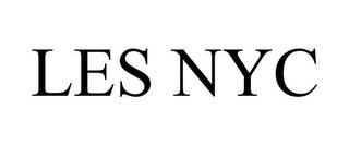 LES NYC trademark