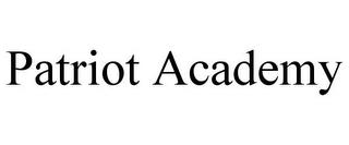 PATRIOT ACADEMY trademark