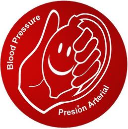 BLOOD PRESSURE PRESIÓN ARTERIAL trademark