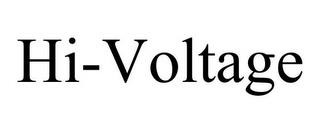 HI-VOLTAGE trademark