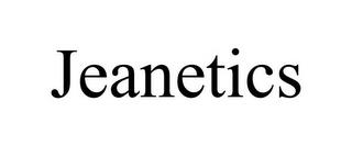 JEANETICS trademark