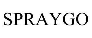 SPRAYGO trademark