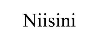 NIISINI trademark