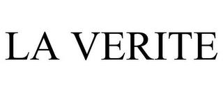 LA VERITE trademark