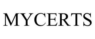 MYCERTS trademark