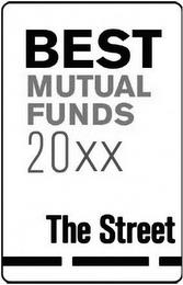 BEST MUTUAL FUNDS 20XX THE STREET trademark