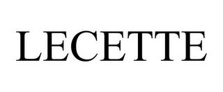 LECETTE trademark