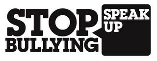 STOP BULLYING SPEAK UP trademark