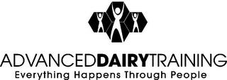 ADVANCEDDAIRYTRAINING EVERYTHING HAPPENS THROUGH PEOPLE trademark