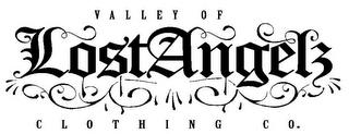 VALLEY OF LOST ANGELZ CLOTHING CO. trademark