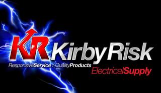 KR KIRBY RISK RESPONSIVE SERVICE QUALITYPRODUCTS ELECTRICAL SUPPLY trademark