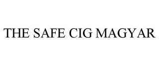 THE SAFE CIG MAGYAR trademark