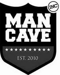 MAN CAVE INC. EST. 2010 trademark