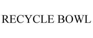 RECYCLE BOWL trademark