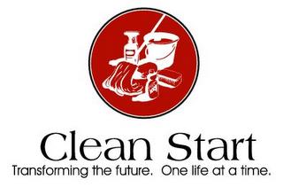 CLEAN START TRANSFORMING THE FUTURE. ONE LIFE AT A TIME. trademark