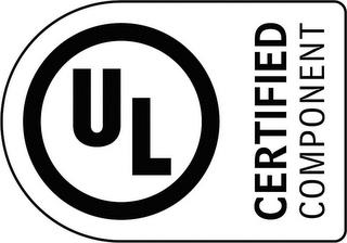 UL CERTIFIED COMPONENT trademark