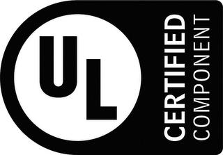 UL CERTIFIED COMPONENT trademark