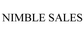 NIMBLE SALES trademark