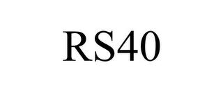 RS40 trademark