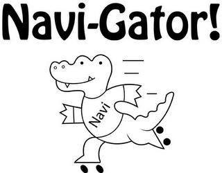 NAVI-GATOR! NAVI trademark