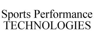 SPORTS PERFORMANCE TECHNOLOGIES trademark