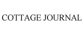 COTTAGE JOURNAL trademark