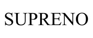 SUPRENO trademark