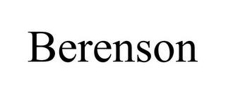 BERENSON trademark