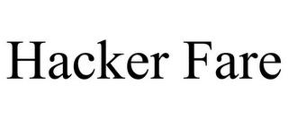 HACKER FARE trademark