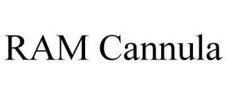 RAM CANNULA trademark