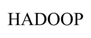 HADOOP trademark