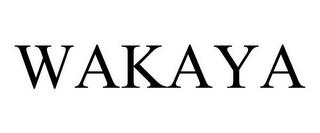 WAKAYA trademark