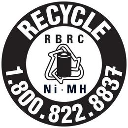 RECYCLE 1.800.822.8837 RBRC NI · MH trademark