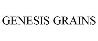 GENESIS GRAINS trademark