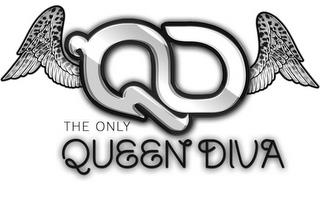 QD THE ONLY QUEEN DIVA trademark