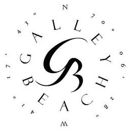 GALLEY BEACH GB N 70° 06' 28" W 41° 17' 43" trademark