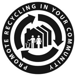 PROMOTE RECYCLING IN YOUR COMMUNITY trademark