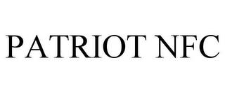 PATRIOT NFC trademark