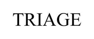 TRIAGE trademark