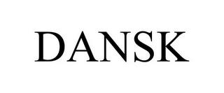 DANSK trademark