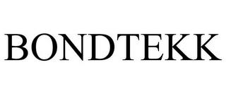 BONDTEKK trademark