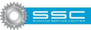 SSC SHIMANO SERVICE CENTER trademark