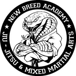 NEW BREED ACADEMY JIU JITSU & MIXED MARTIAL ARTS trademark