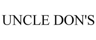 UNCLE DON'S trademark