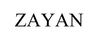 ZAYAN trademark