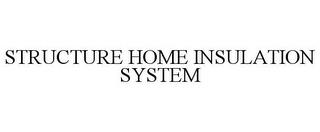 STRUCTURE HOME INSULATION SYSTEM trademark