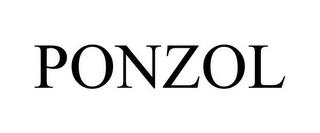 PONZOL trademark