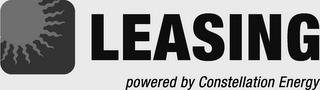 LEASING POWERED BY CONSTELLATION ENERGY trademark