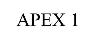 APEX 1 trademark